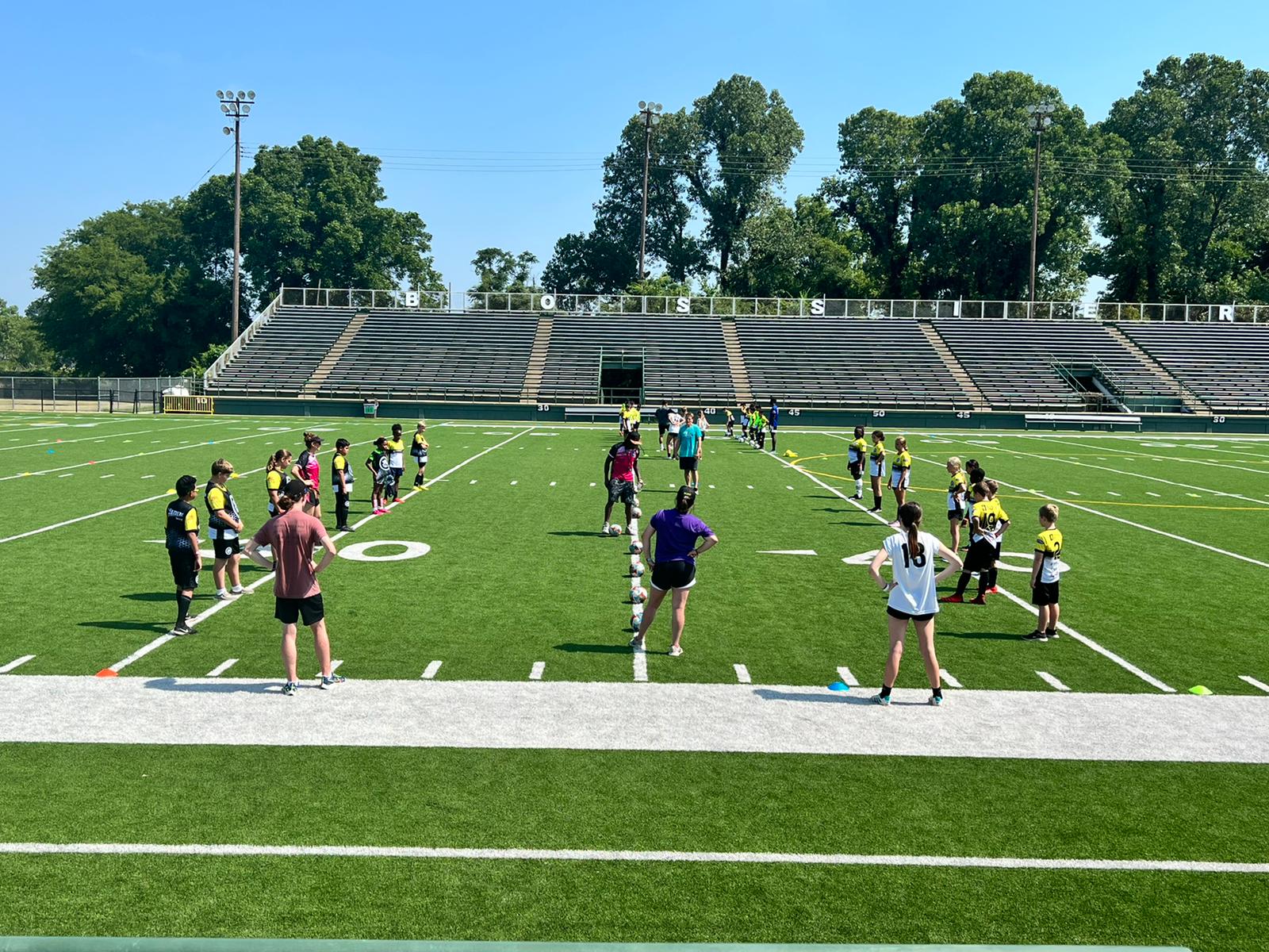 Bossier City Louisiana Cumbre Alta Futbol Camp